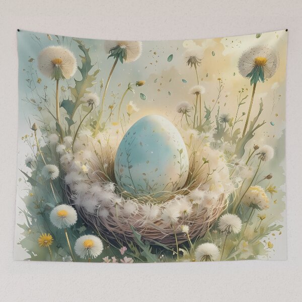 Item preview, Dandelion Egg – A Whisper of Spring Magic designed and sold by Mos Thainique.