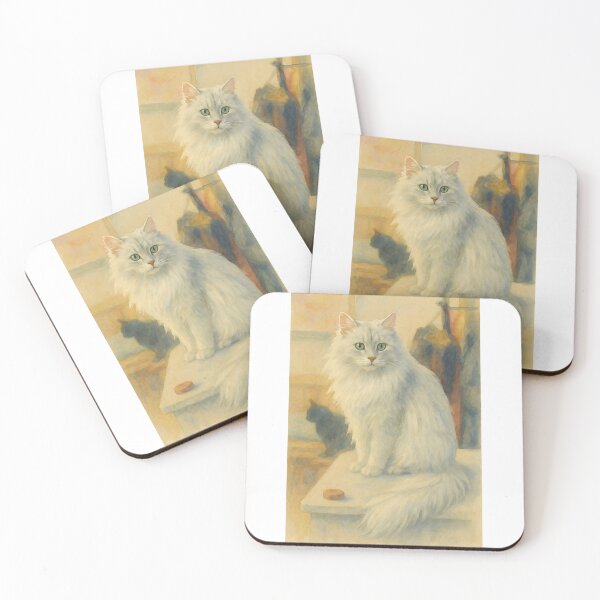 Item preview, A cat in a cafe #3 sizeup designed and sold by D&C CAFE ART.