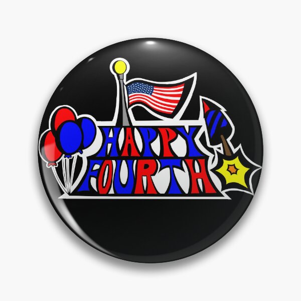 Item preview, Happy Fourth Logo  designed and sold by MozaruArts.