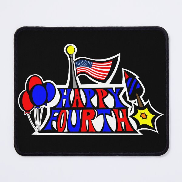 Item preview, Happy Fourth Logo  designed and sold by MozaruArts.