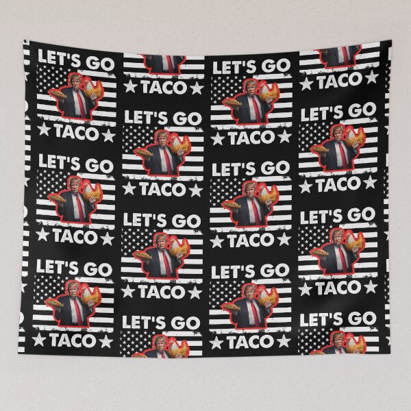 Item preview, Lets Go Taco designed and sold by WoodburyLake.