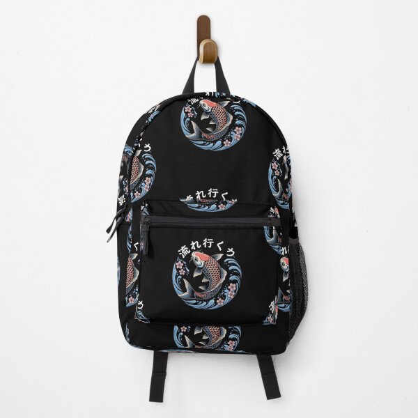 Item preview, Japanese Koi Black Background Design designed and sold by Peter Stawicki.
