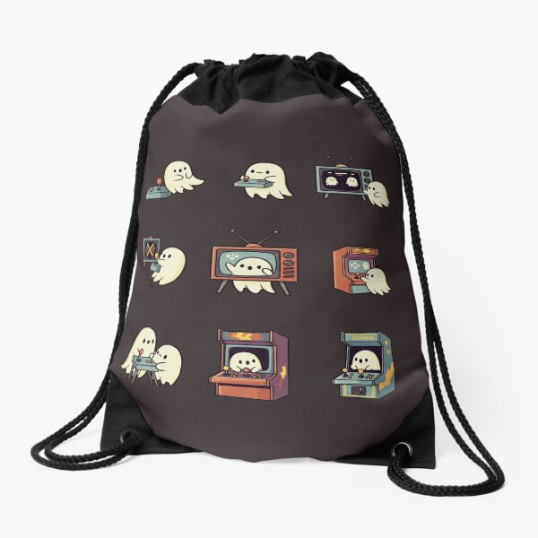 Item preview, A collection Gaming Ghosts Retro Arcade 5 designed and sold by OUTFITPAW.