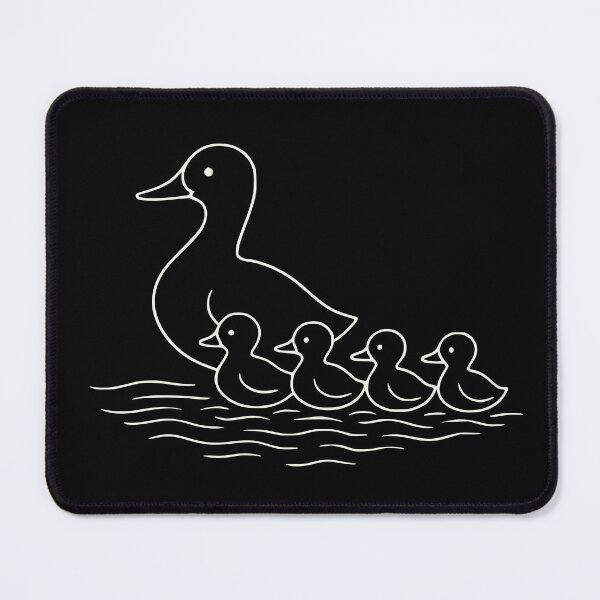 Item preview, Mother duck with chicks – family love on the water designed and sold by nkhookysun.