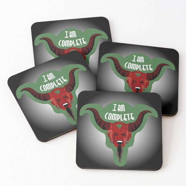 Item preview, Tenacious D Satan "I Am Complete" Design designed and sold by FoolsJourneyArt.