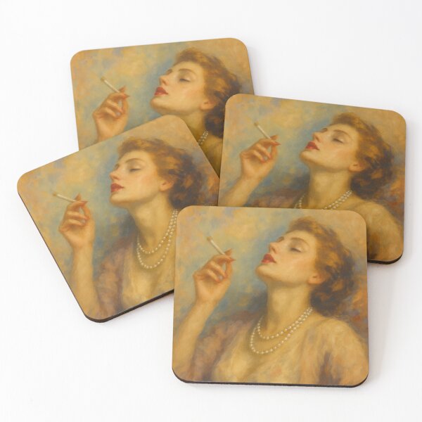 Item preview, Elegance in Smoke oil painting designed and sold by PaintedPixels01.