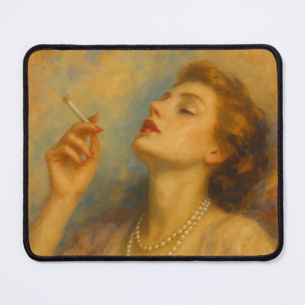 Item preview, Elegance in Smoke oil painting designed and sold by PaintedPixels01.