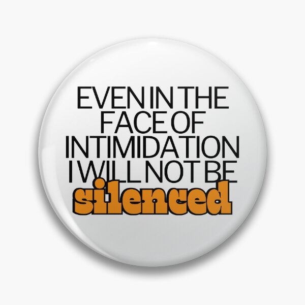 Item preview, I Won't Be Silenced designed and sold by Wobbly and Weary.