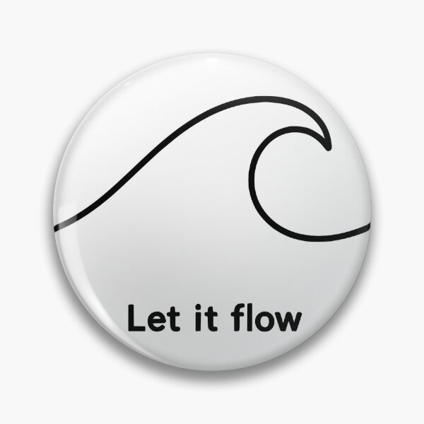 Item preview, Let It Flow – Minimalist statement style designed and sold by nkhookysun.