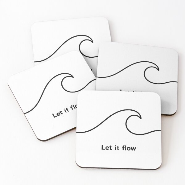 Item preview, Let It Flow – Minimalist statement style designed and sold by nkhookysun.