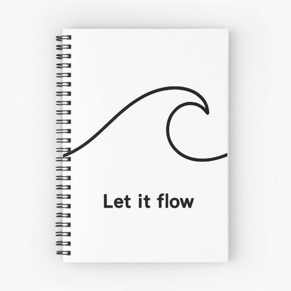 Item preview, Let It Flow – Minimalist statement style designed and sold by nkhookysun.