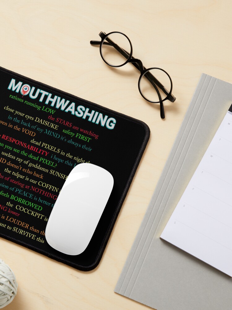 Mouthwashing Gaming Quotes Mouse Pad