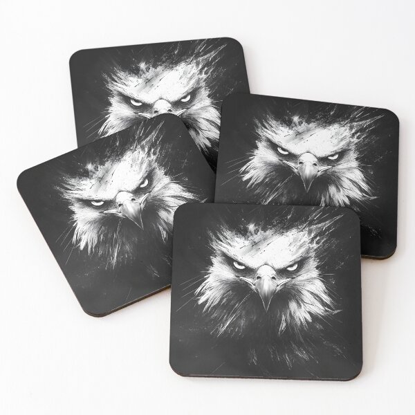 Item preview, Stylized eagle patriotic sketch designed and sold by dcrc.