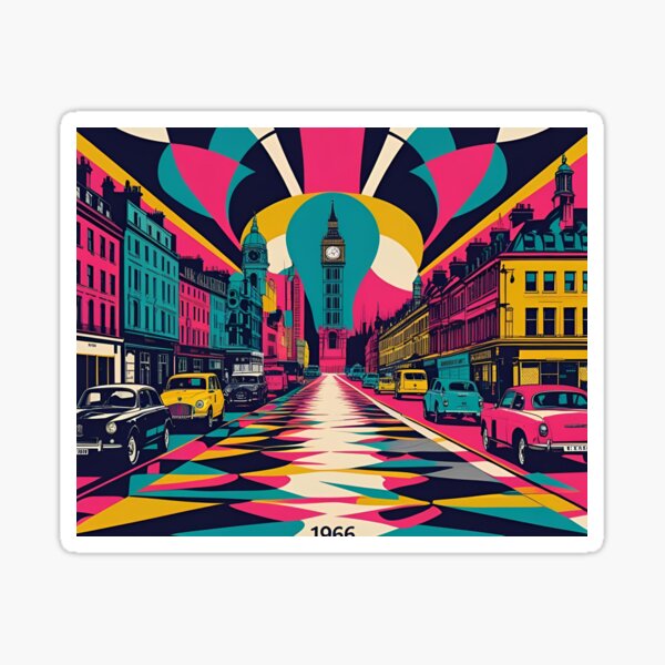Item preview, retro London (1966 city ) designed and sold by alphadesigns24.