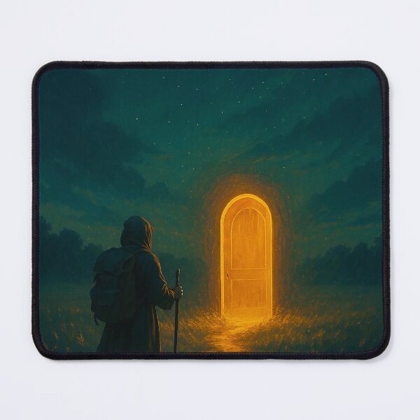 Item preview, Mystical Doorway to the Eternity | Surreal Portal to the Unknown | Dreamlike Path to Infinity | Spiritual Gateway Design | Cosmic Escape Illustration designed and sold by PaintedPixels01.