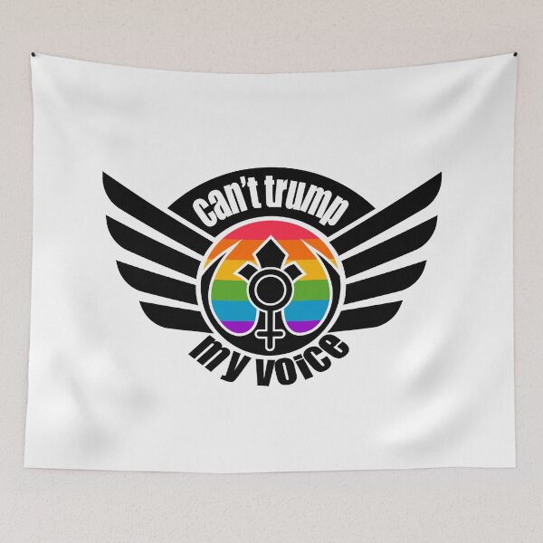 Item preview, Can't trump my voice - Resistance, pride, women, acceptance  designed and sold by MaribitsPrints.