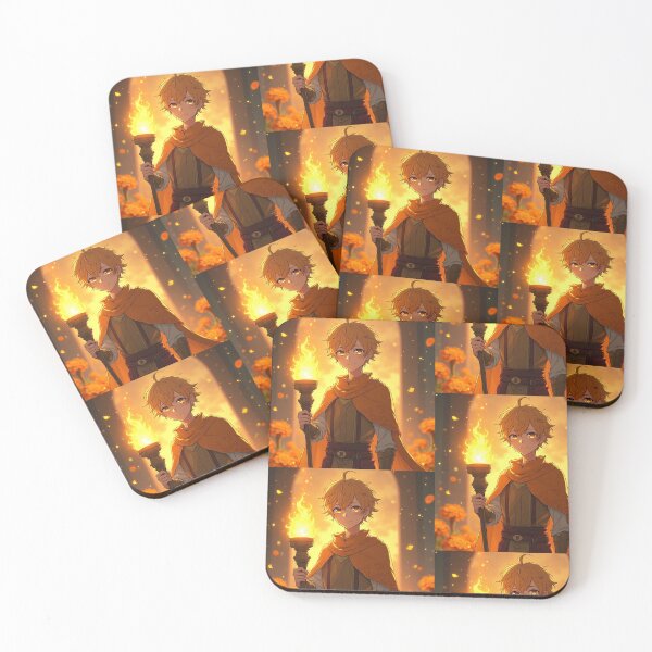 Item preview, Kael – The Golden Flame | Petal Plane Kami designed and sold by Pastel Kami.