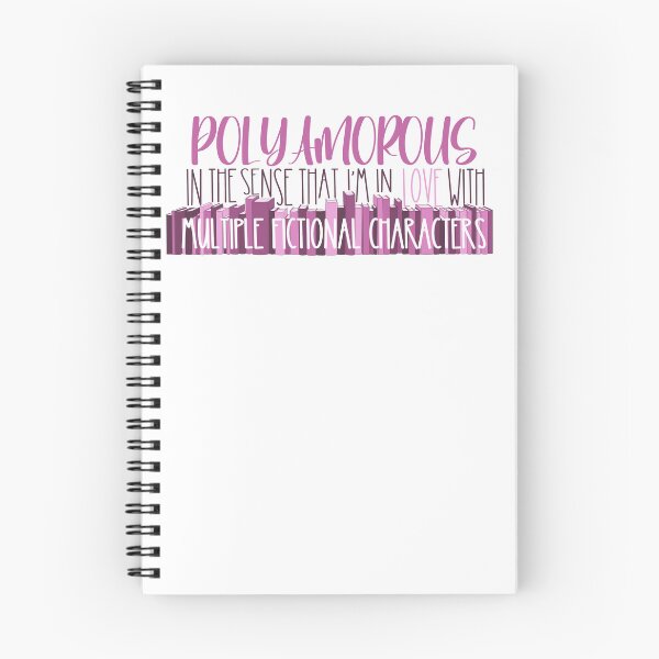 Item preview, Polyamorous Book Lover designed and sold by FairyNerdy.