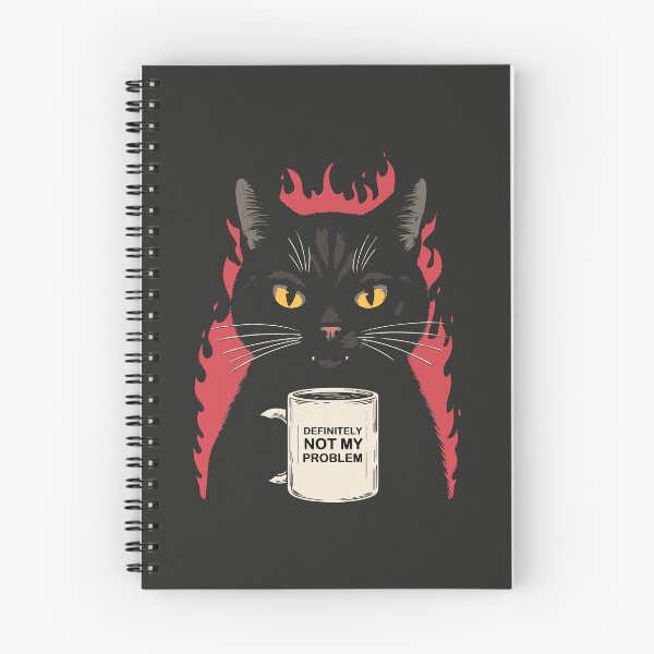 Item preview, Not My Problem Black Cat designed and sold by FlashCraft Design.