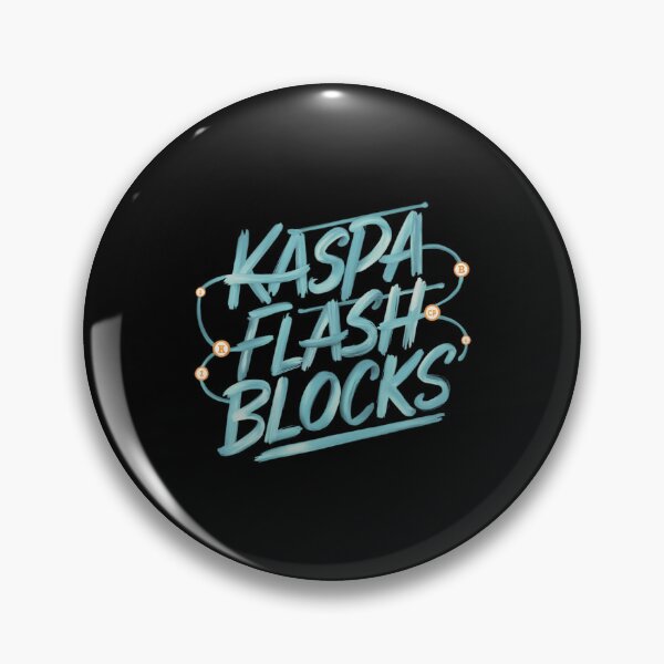 Item preview, Kaspa Less Talk, More Blocks designed and sold by RadDeck.