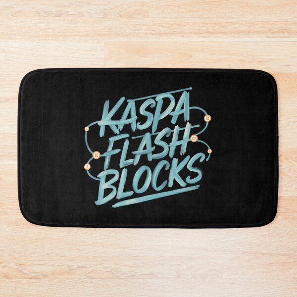 Item preview, Kaspa Less Talk, More Blocks designed and sold by RadDeck.