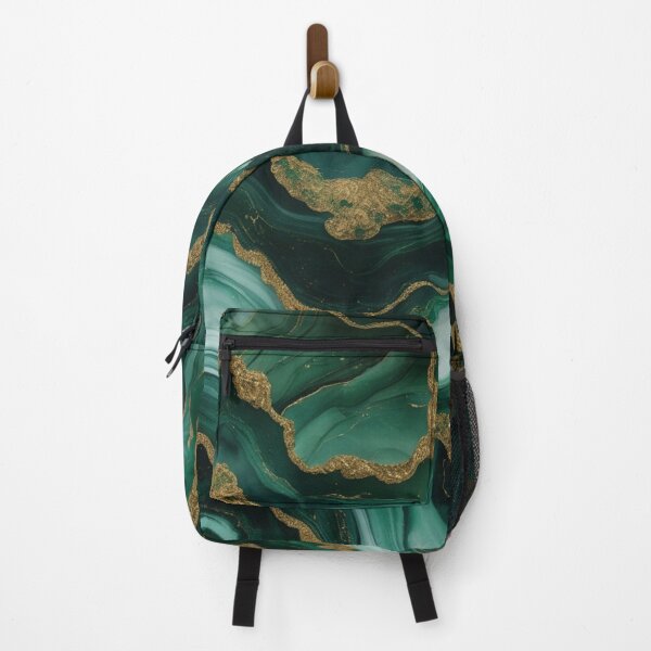 Item preview, green and gold abstract marble pattern designed and sold by optimusprime39.