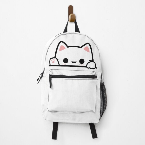 Item preview, Cute Kawaii Kitten Peeker - Adorable Cat Design designed and sold by 2ndSketch.