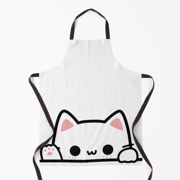 Item preview, Cute Kawaii Kitten Peeker - Adorable Cat Design designed and sold by 2ndSketch.