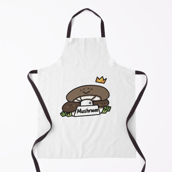 Item preview, Cute and Simple King of Mushrooms Sticker - Brown designed and sold by MariaCaiOriginal.