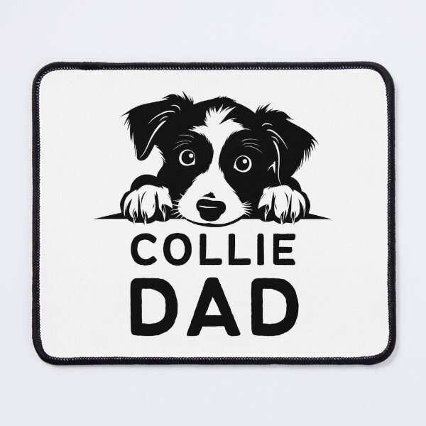 Item preview, Cute Collie Peeking - For Border Collie Dads designed and sold by patternjp.