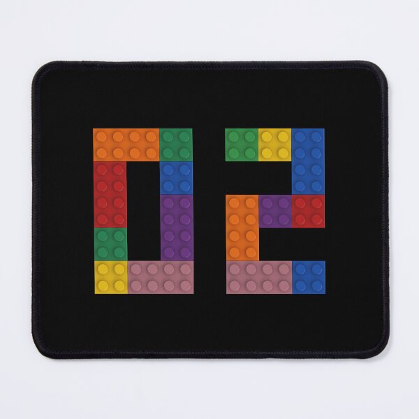 Item preview, 02 numbering made of bricks designed and sold by Brickification.