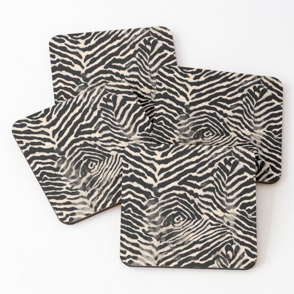 Item preview, Modern Zebra Print Bold Monochrome Animal Pattern Abstract Jungle designed and sold by trajeado14.