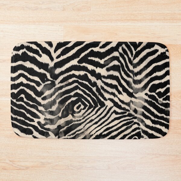 Item preview, Modern Zebra Print Bold Monochrome Animal Pattern Abstract Jungle designed and sold by trajeado14.