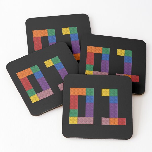 Item preview, 01 numbering made of bricks designed and sold by Brickification.