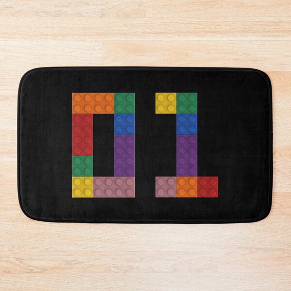 Item preview, 01 numbering made of bricks designed and sold by Brickification.