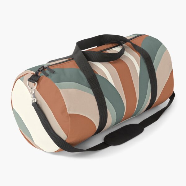 Item preview, Mid Century Modern Retro Geometric Vintage Pattern Terracotta , Mint Green designed and sold by Prints and Lifestyle.