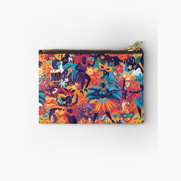 Item preview, Vibrant Rio Carnival Dancers Pattern designed and sold by tretyakov.