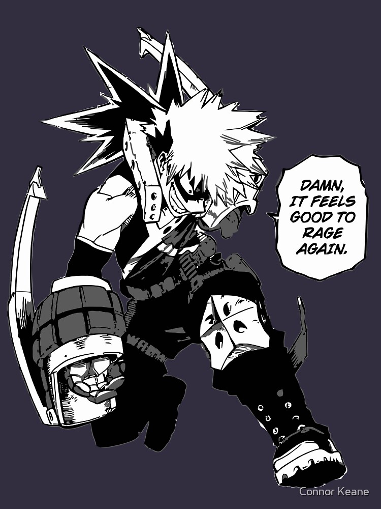 Raging Bakugou by conatron13