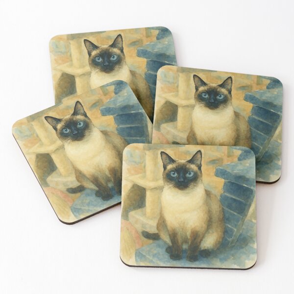 Item preview, A cat in a cafe #7 sizeup designed and sold by D&C CAFE ART.