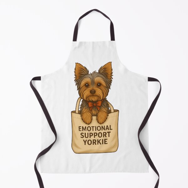 Item preview, Emotional Support Yorkie | Cute Dog in Tote designed and sold by AshleyJaneCo.
