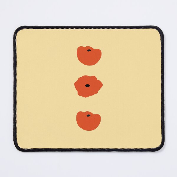 Item preview, Three Red Poppies designed and sold by mallardpark.