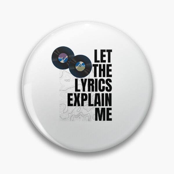 Item preview, Let The Lyrics Explain Me designed and sold by nyblydd.