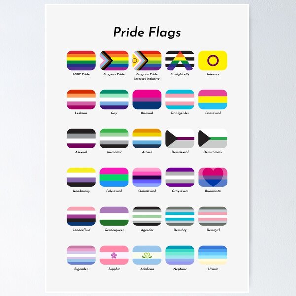 Item preview, Pride Flag Progress designed and sold by FullyCartoon.