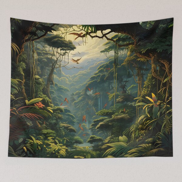 Item preview, Tropical Paradise Dreams designed and sold by DrawnThreads.
