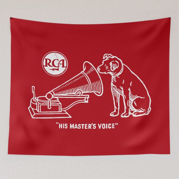 Item preview, RCA - 1950's "His Masters Voice" logo featuring Nipper designed and sold by geetarv.