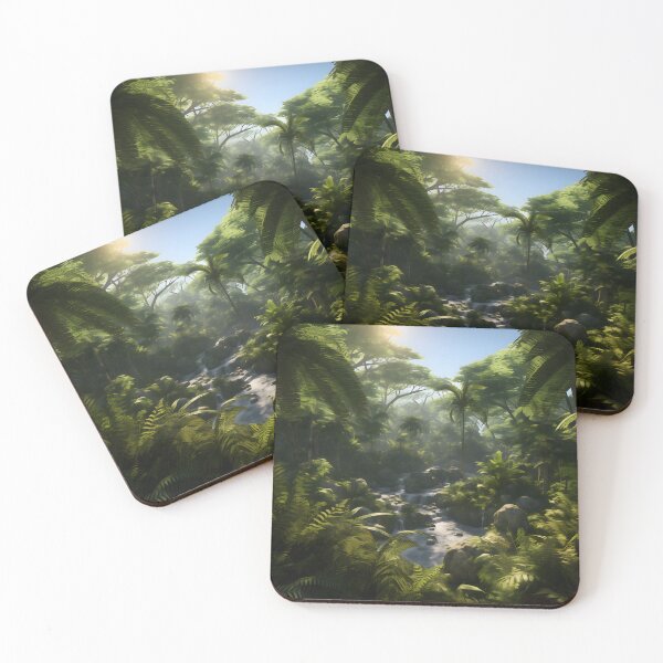 Item preview, Exotic Paradise Retreat designed and sold by DrawnThreads.