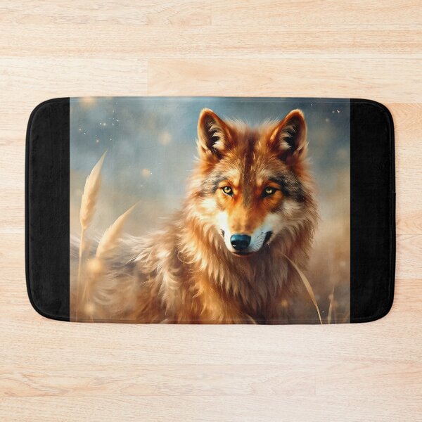 Item preview, Golden Wolf Of The Early Morning designed and sold by tobyheward.