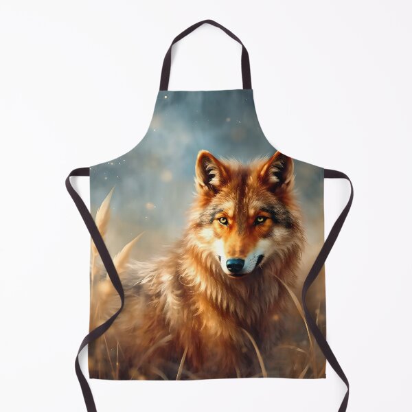 Item preview, Golden Wolf Of The Early Morning designed and sold by tobyheward.