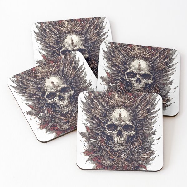 Item preview, metal skullo designed and sold by aliraweb.
