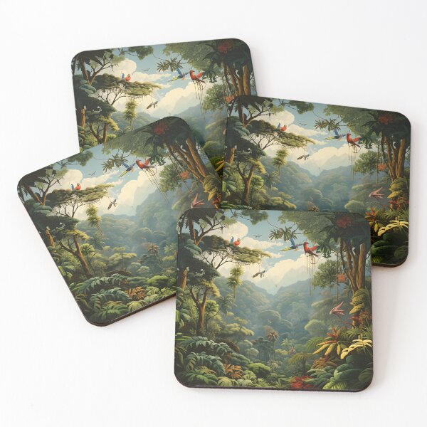 Item preview, Tropical Paradise Bliss designed and sold by DrawnThreads.
